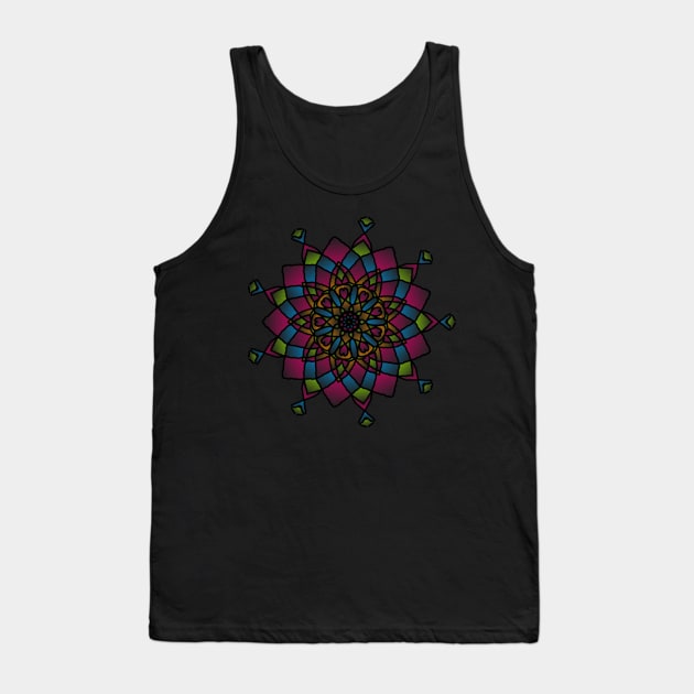 Neon Star Tank Top by Silv3rMcK3nzi3